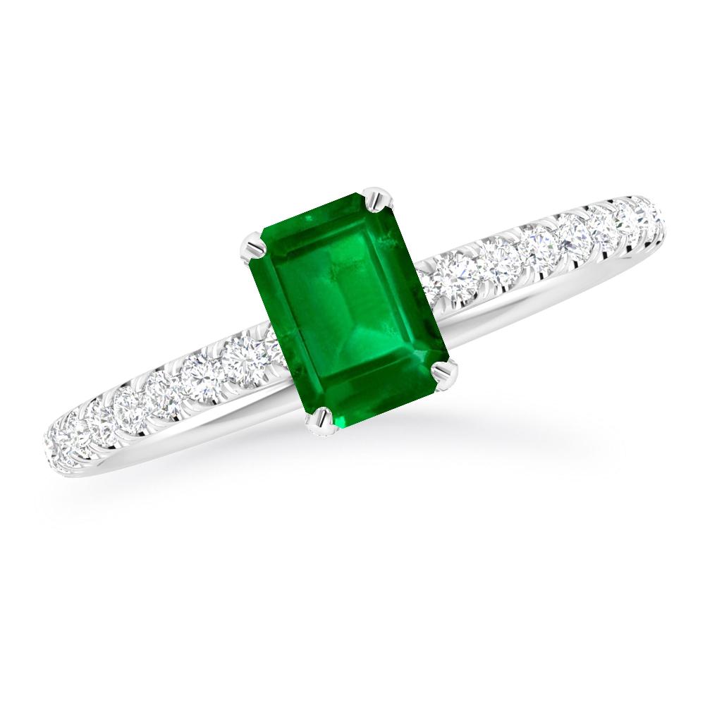 White Gold - Emerald