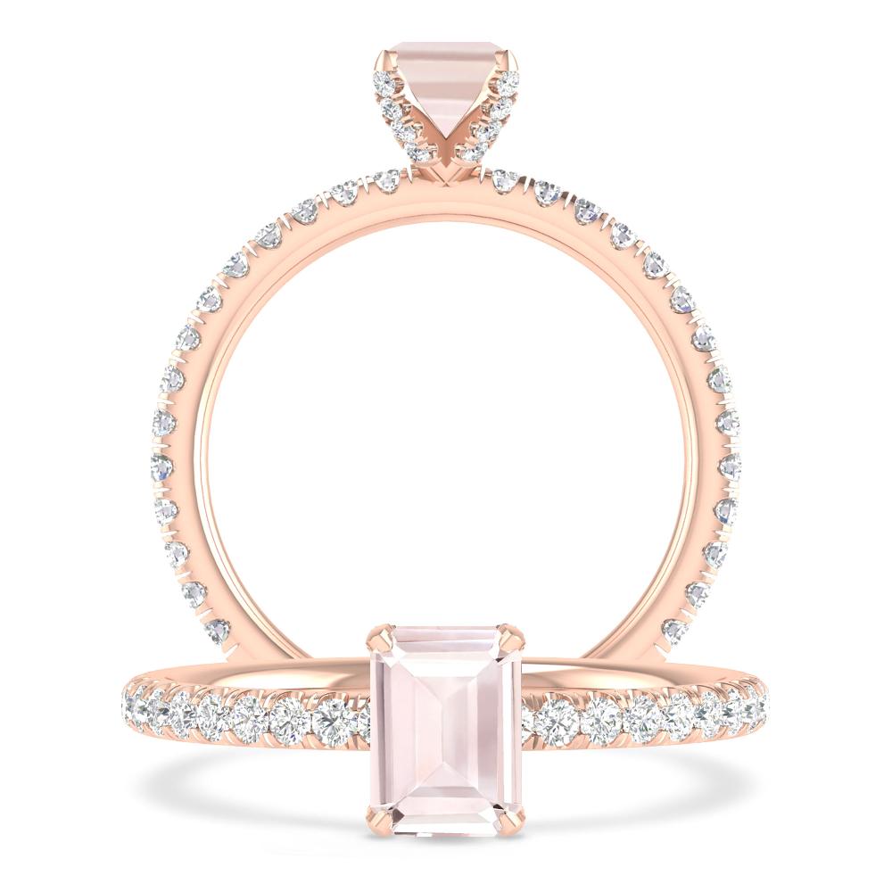 Rose Gold - Morganite