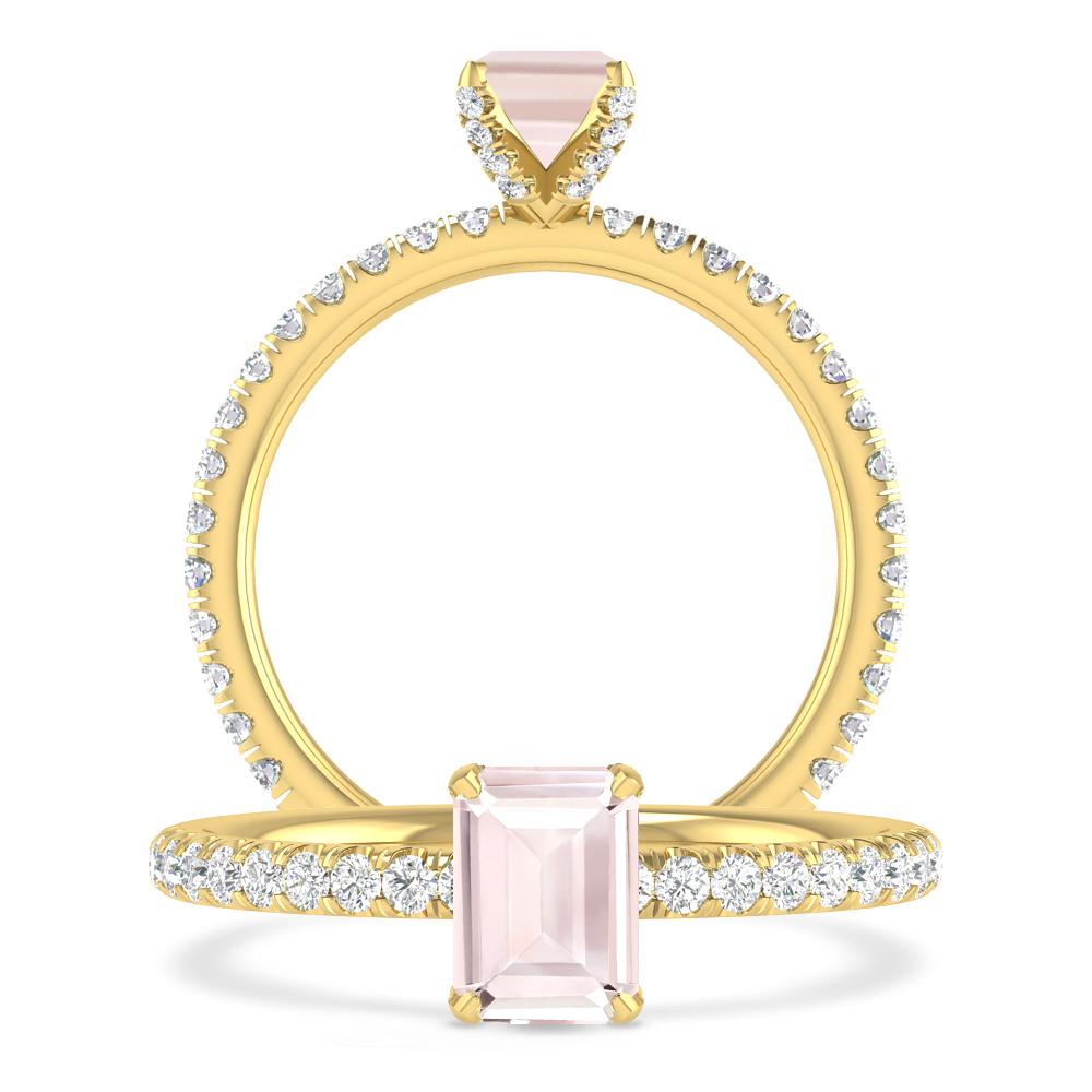 Yellow Gold - Morganite