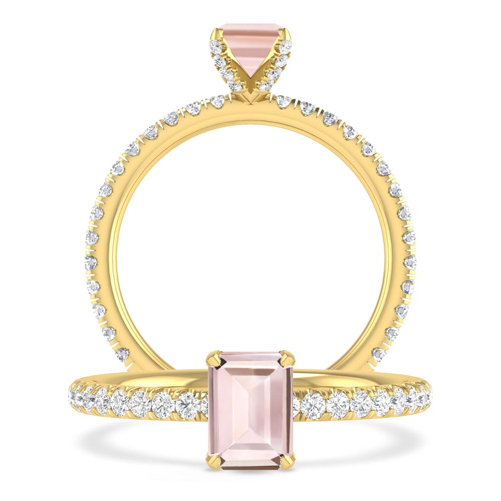 Yellow Gold - Morganite