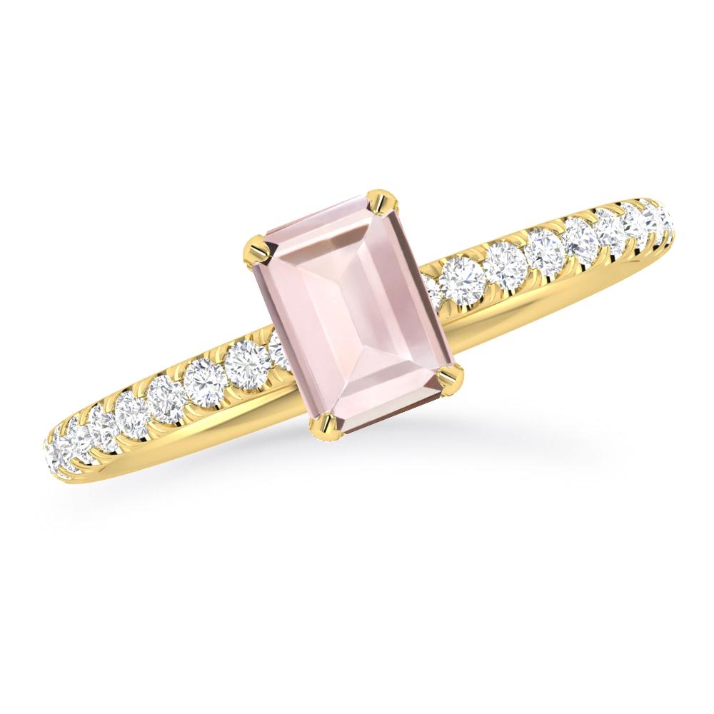 Yellow Gold - Morganite