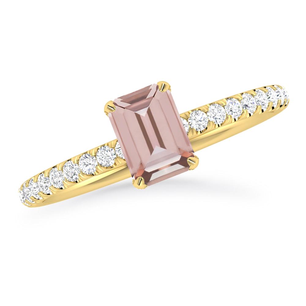 Yellow Gold - Morganite