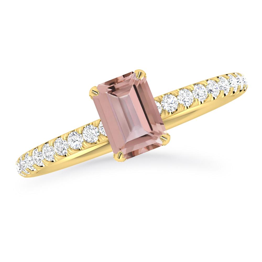 Yellow Gold - Morganite