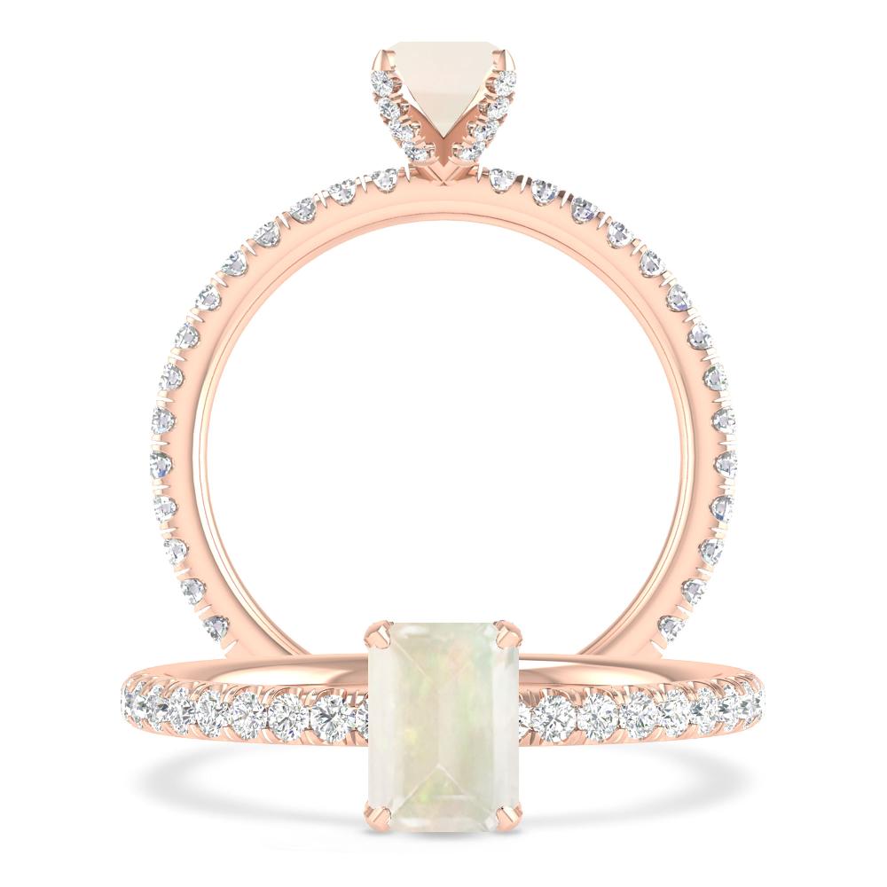 Rose Gold - Opal