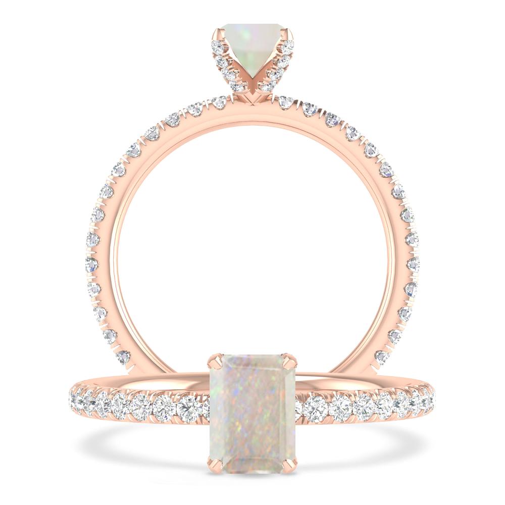 Rose Gold - Opal