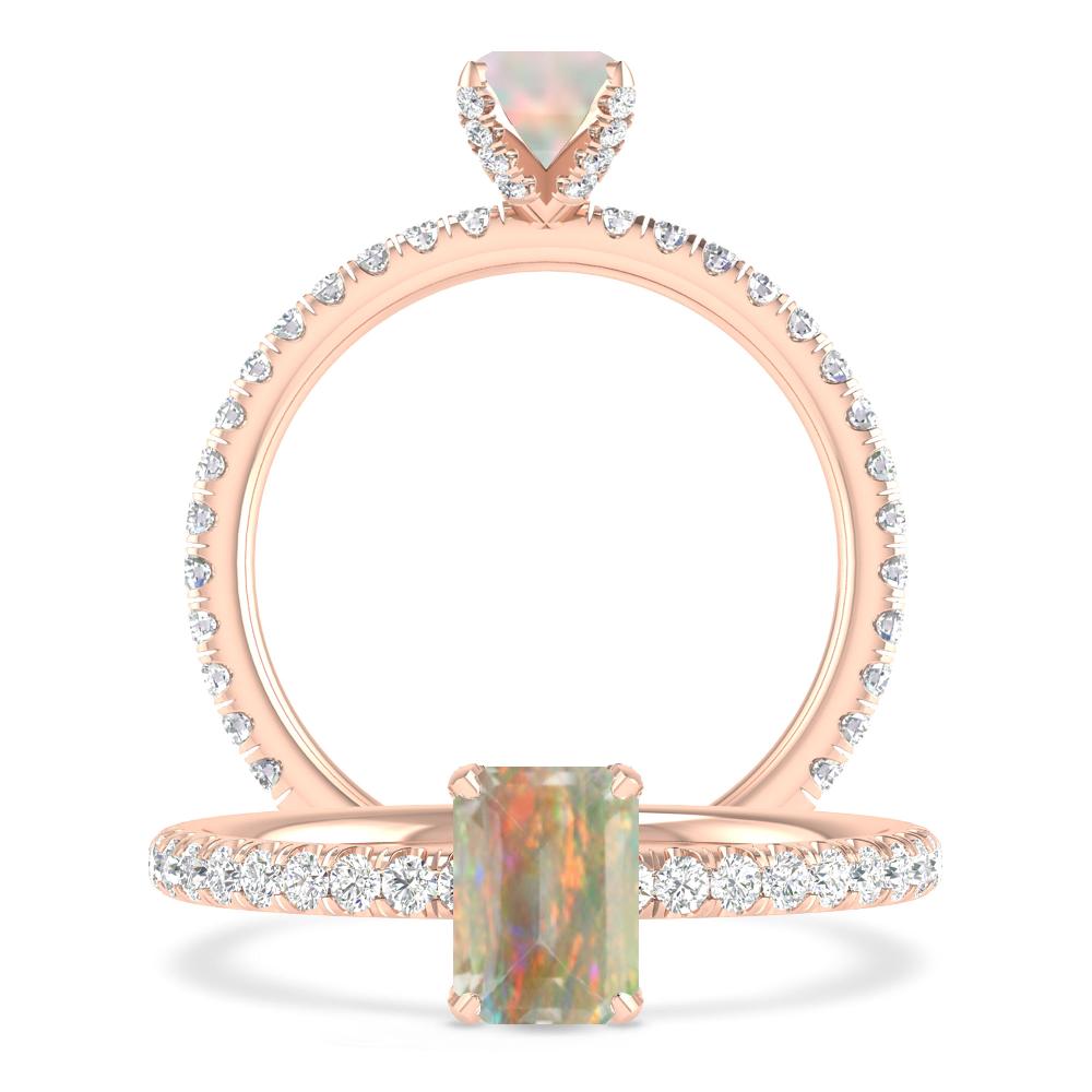 Rose Gold - Opal