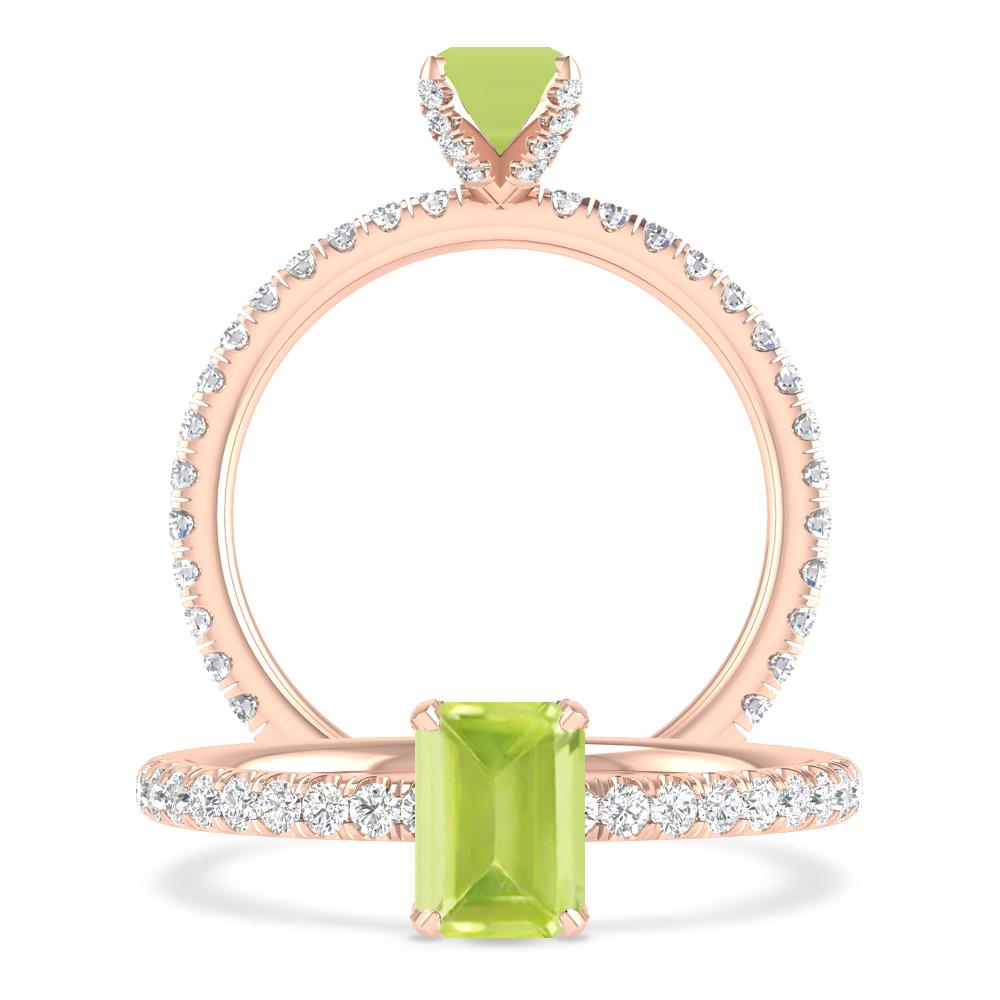 Rose Gold - Peridot