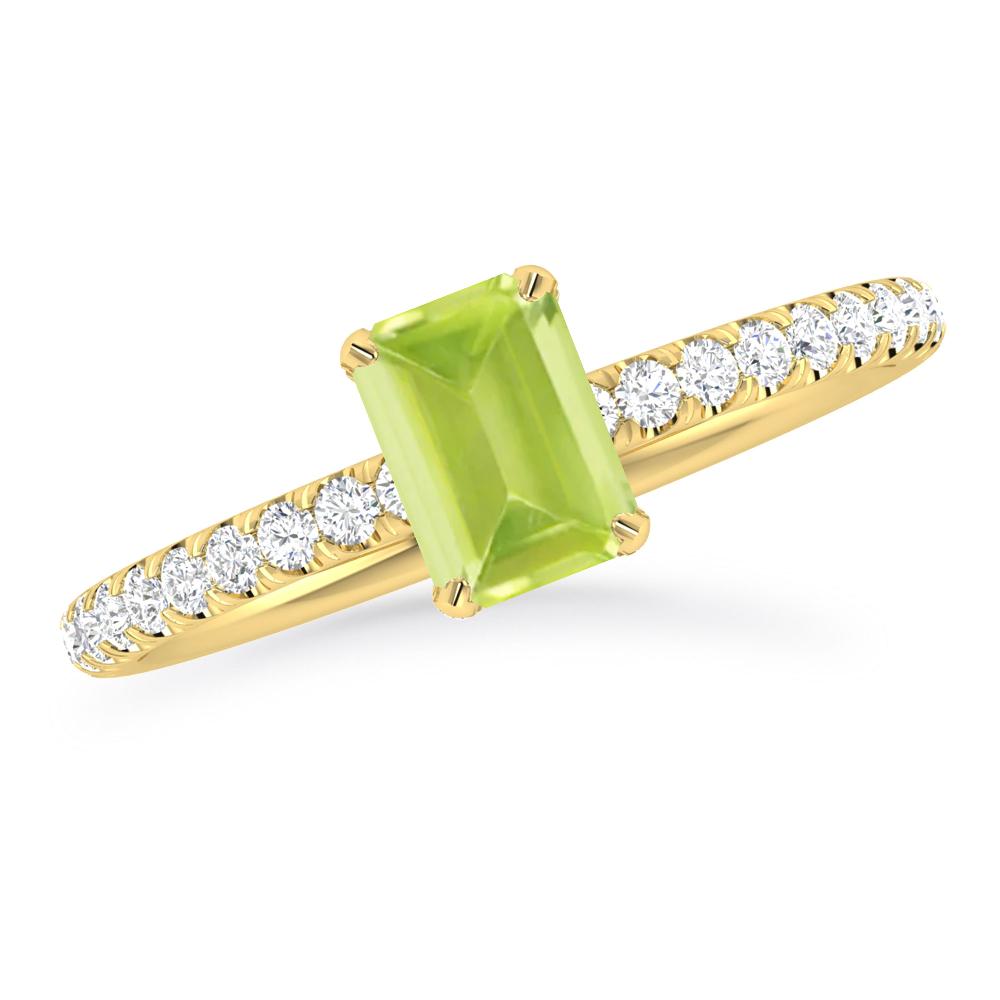 Yellow Gold - Peridot