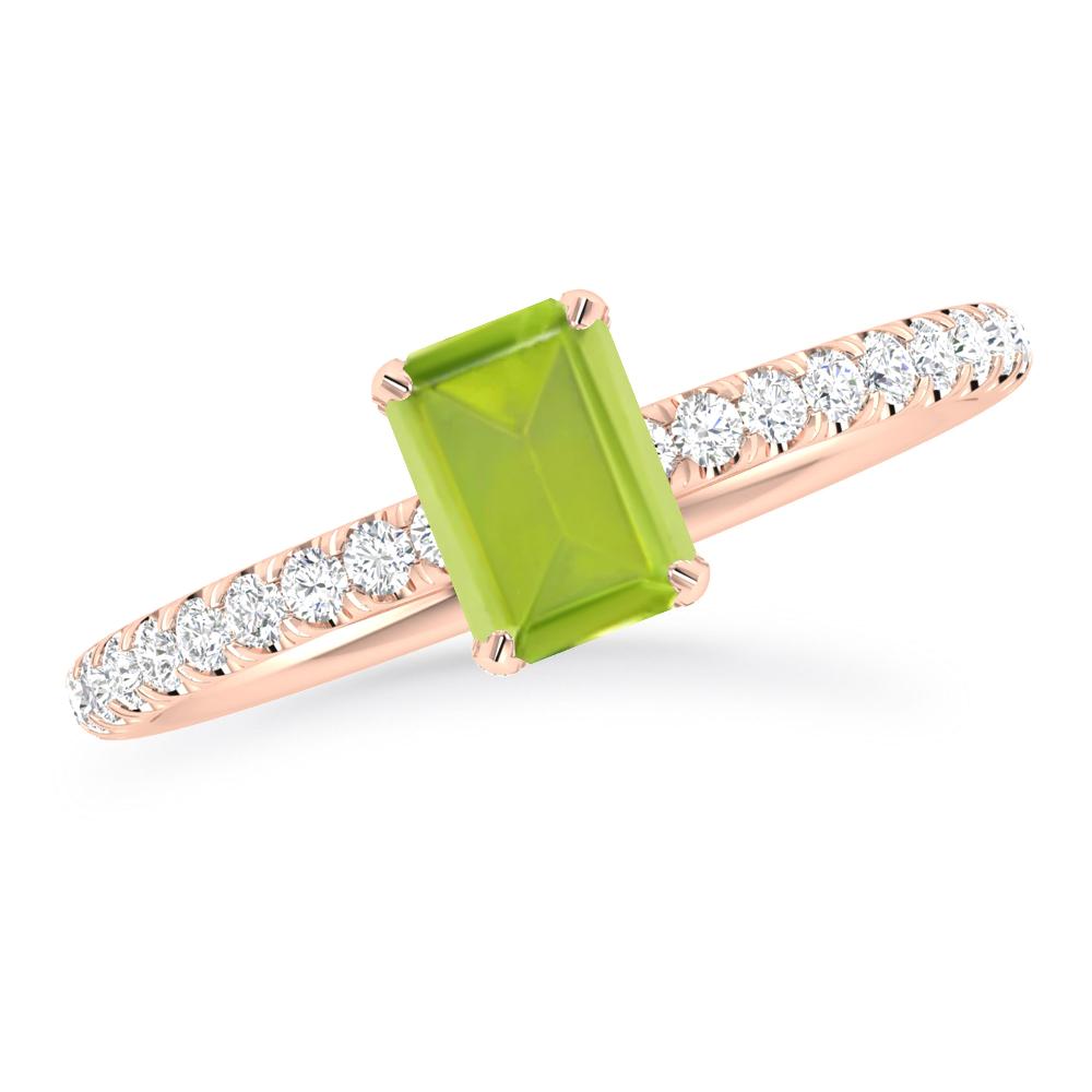 Rose Gold - Peridot