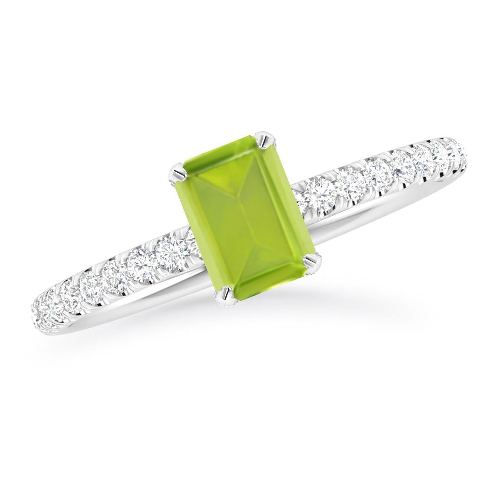 White Gold - Peridot