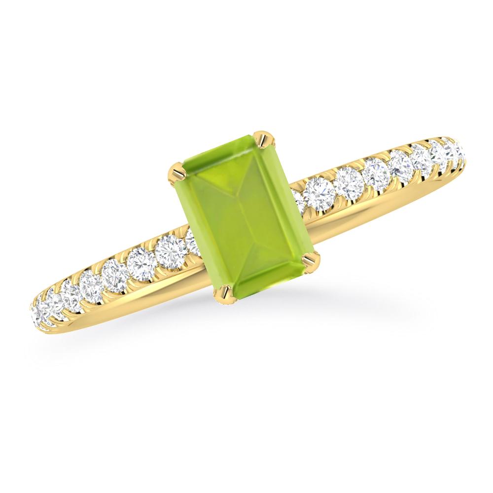 Yellow Gold - Peridot