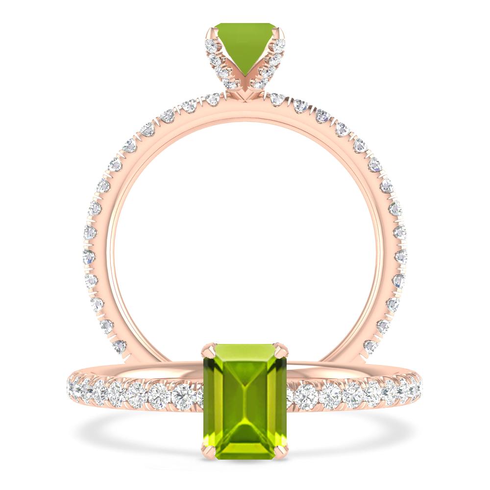 Rose Gold - Peridot