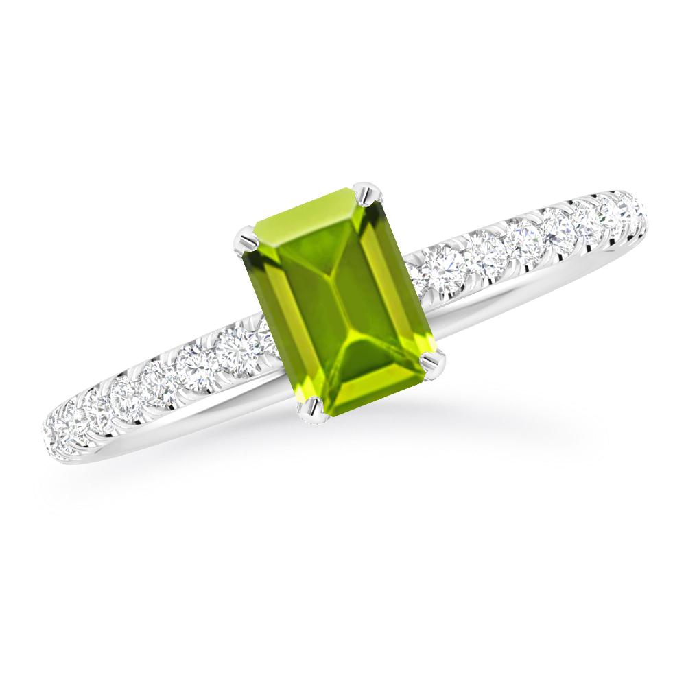 White Gold - Peridot