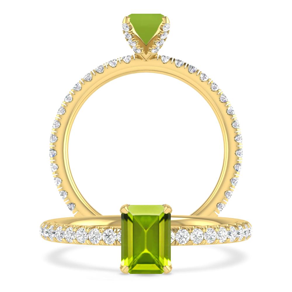 Yellow Gold - Peridot