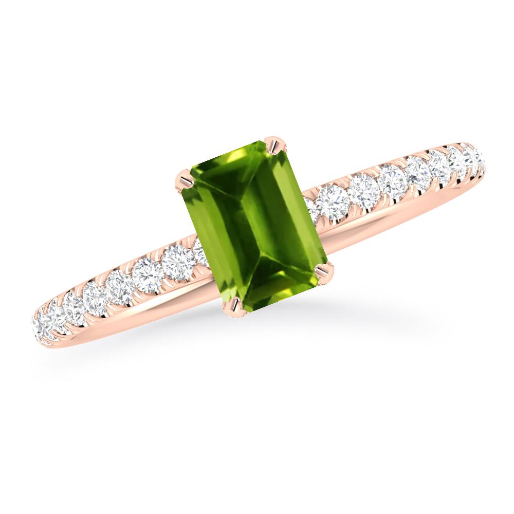 Rose Gold - Peridot