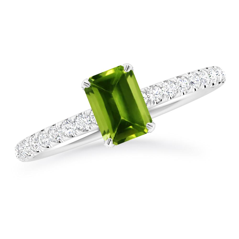 White Gold - Peridot