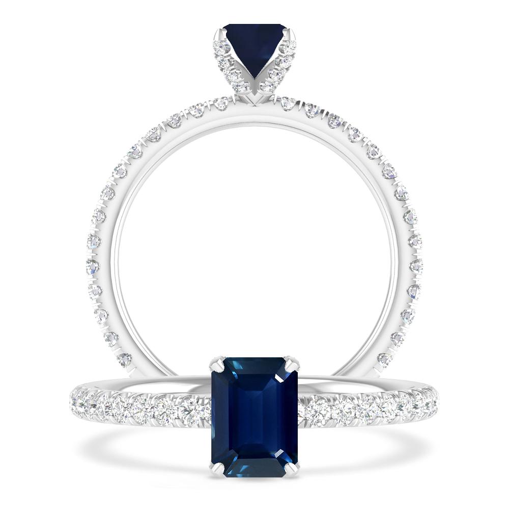 White Gold - Sapphire