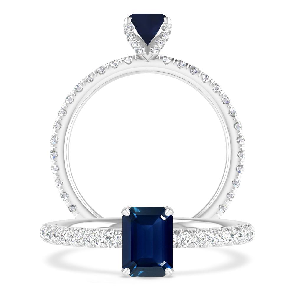 White Gold - Sapphire