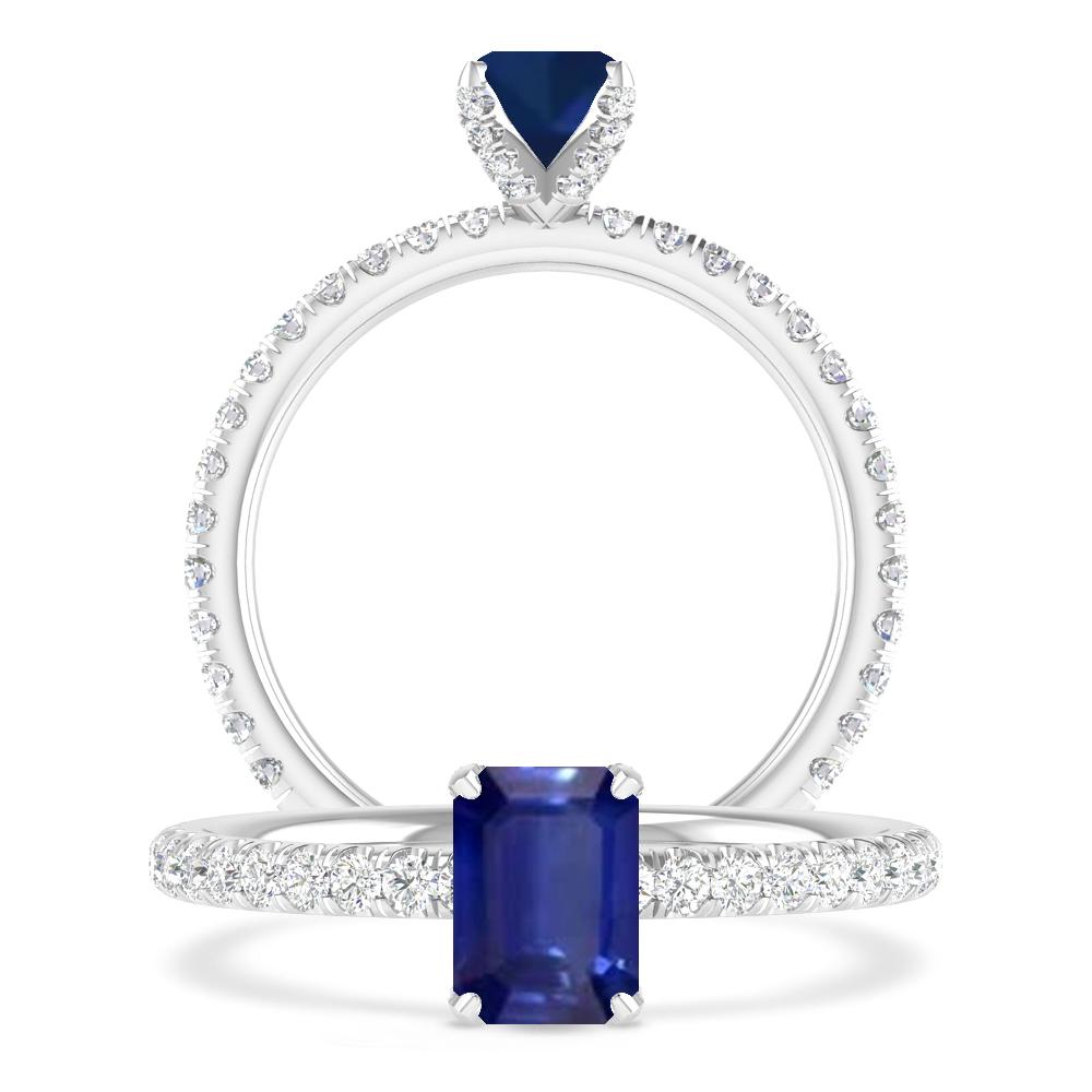 White Gold - Sapphire