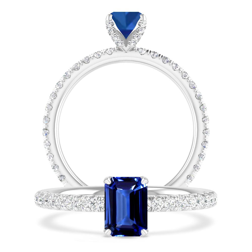 White Gold - Sapphire