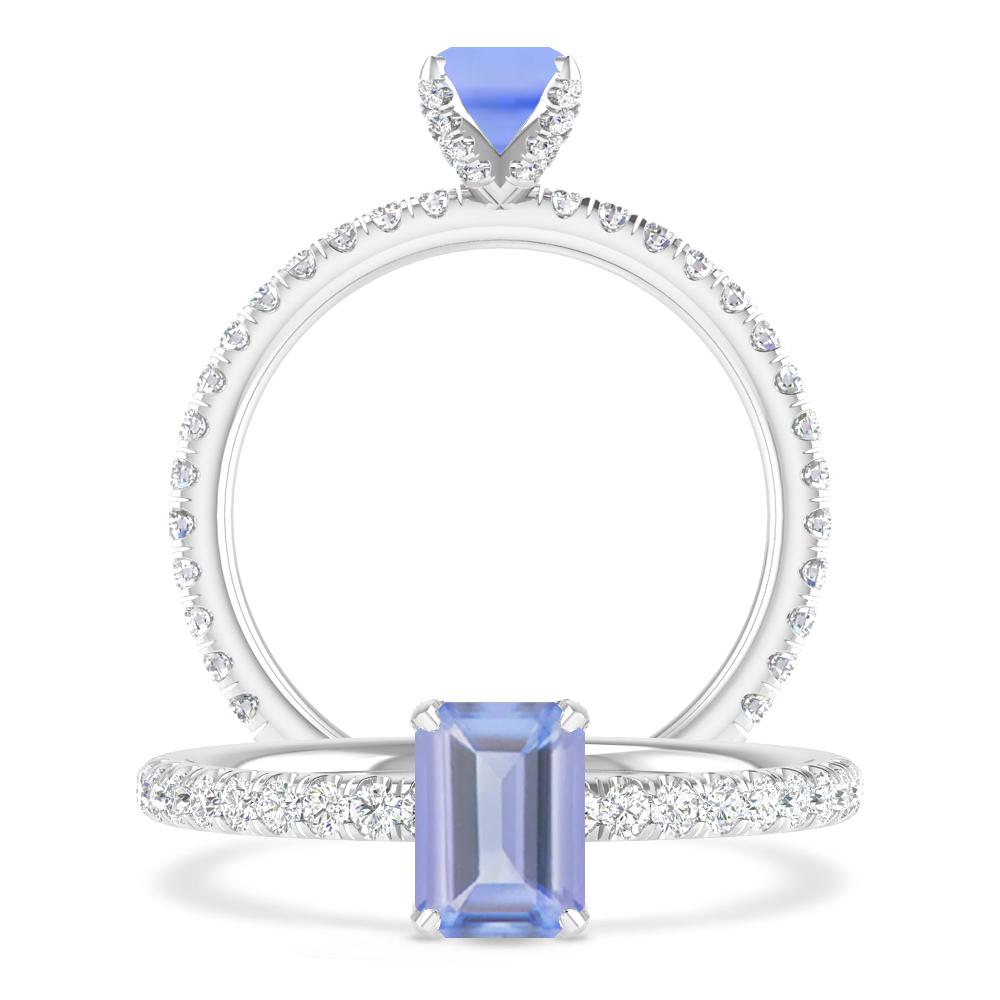 White Gold - Tanzanite