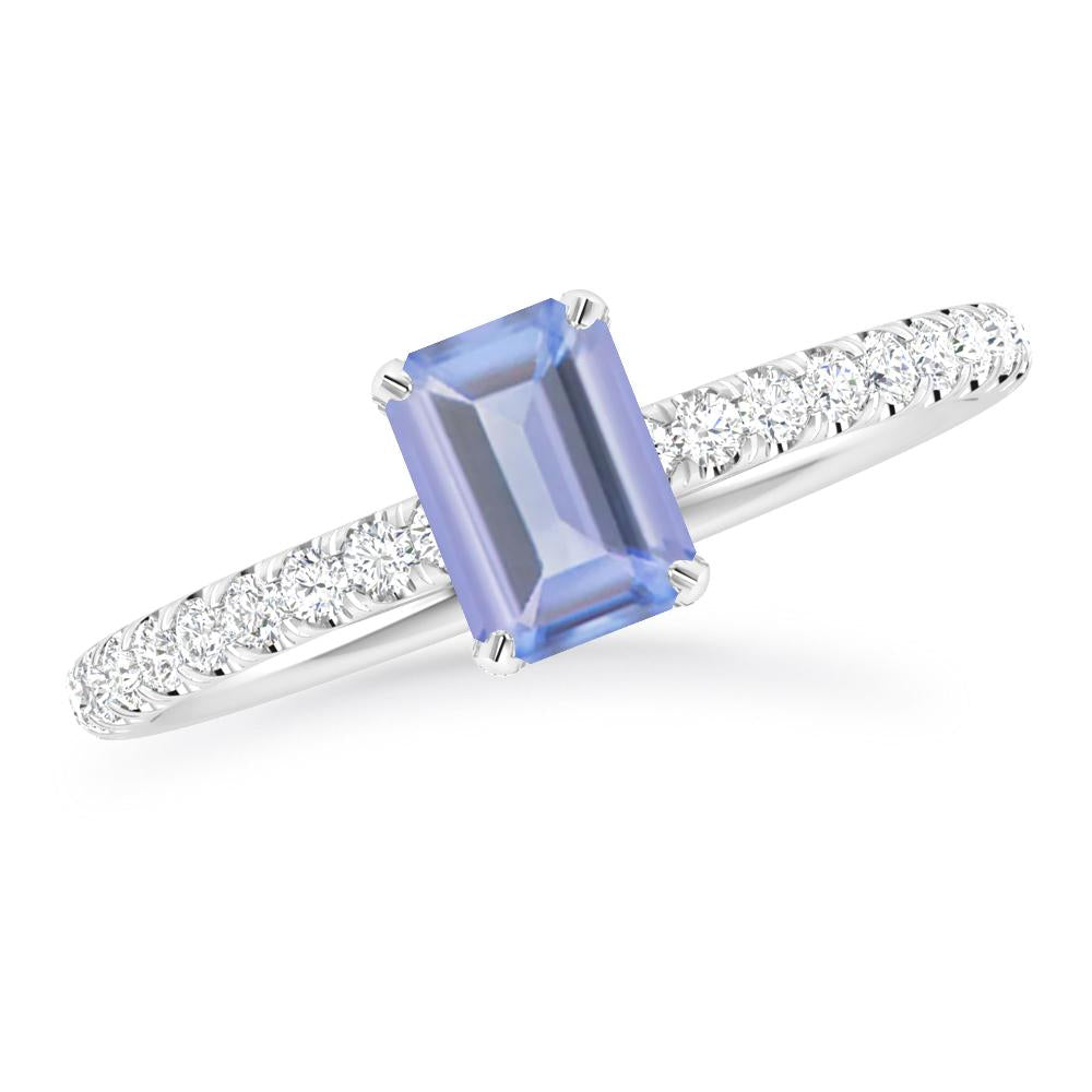 White Gold - Tanzanite