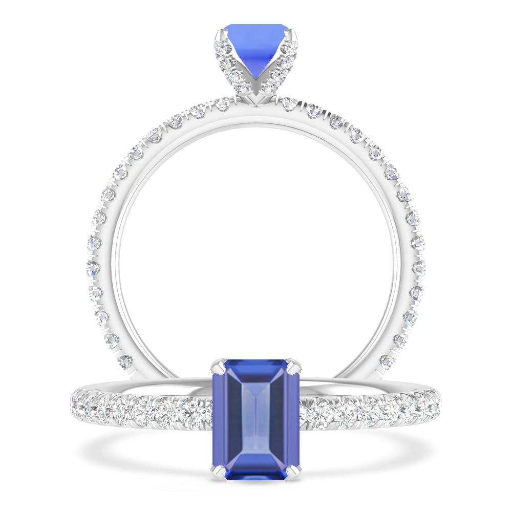 White Gold - Tanzanite