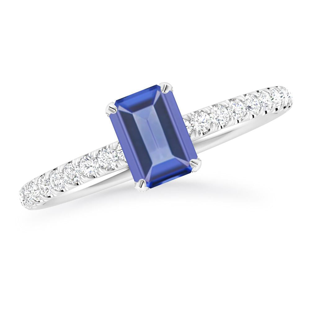 White Gold - Tanzanite