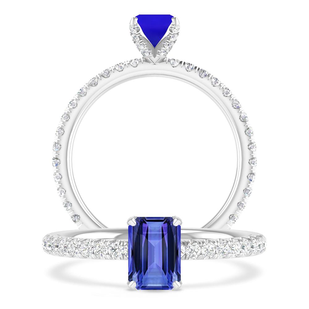 White Gold - Tanzanite