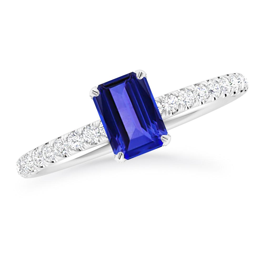 White Gold - Tanzanite