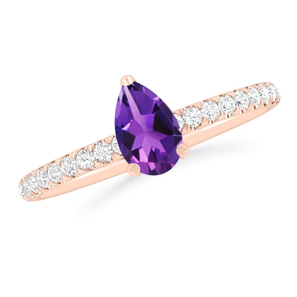 Rose Gold - Amethyst