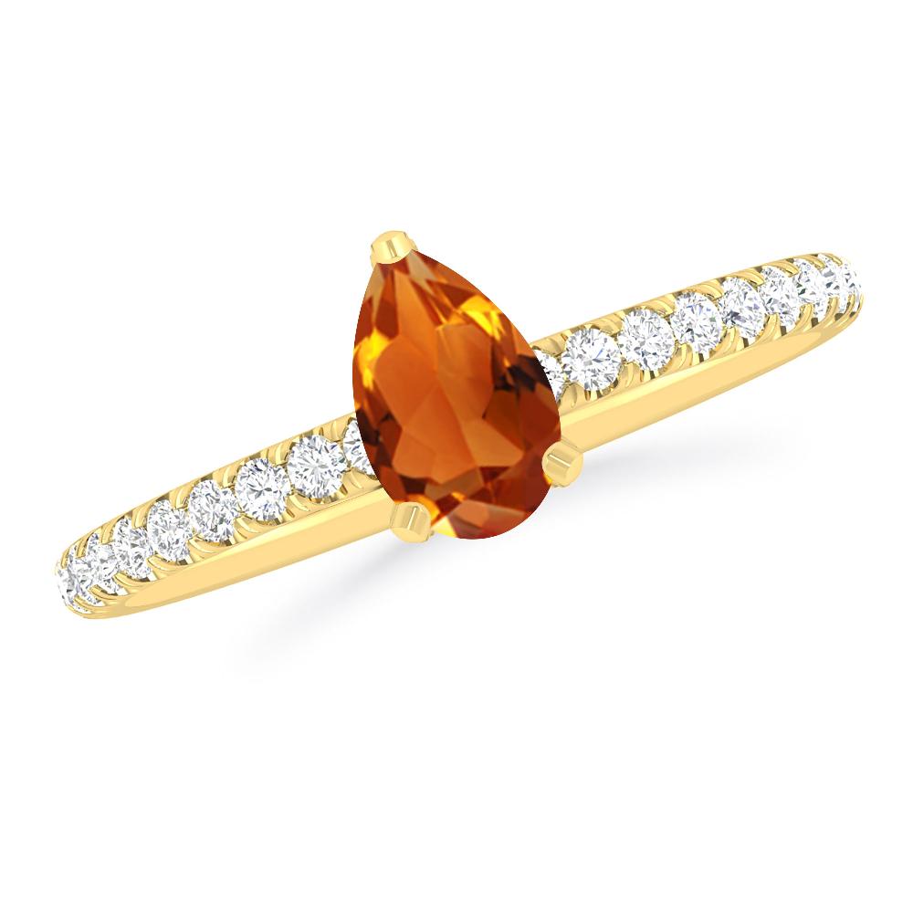 Yellow Gold - Citrine