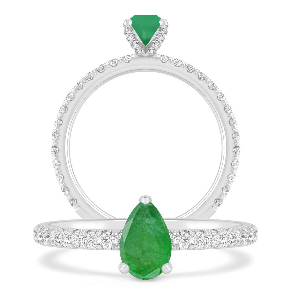 White Gold - Emerald