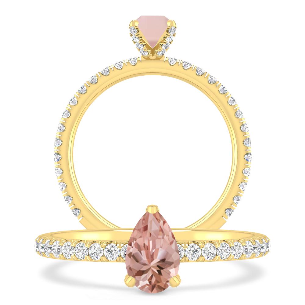 Yellow Gold - Morganite