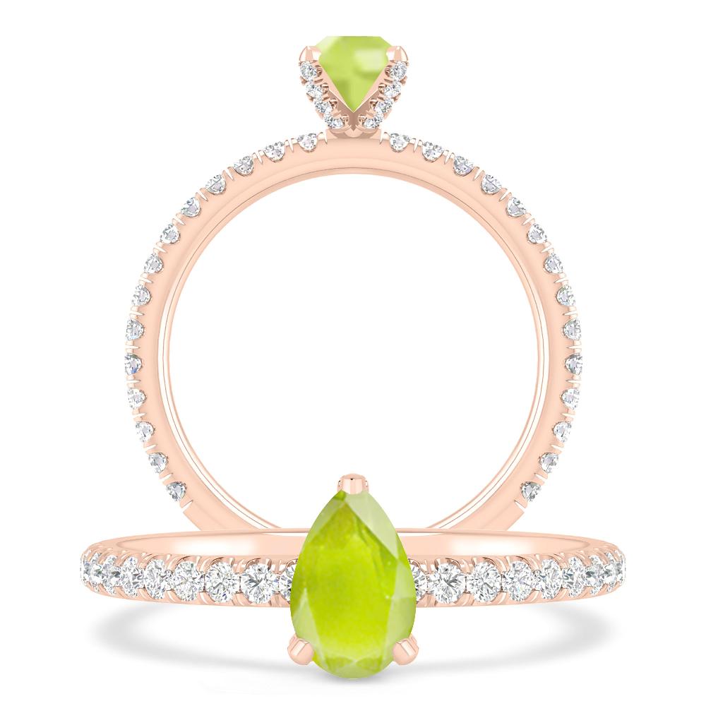 Rose Gold - Peridot