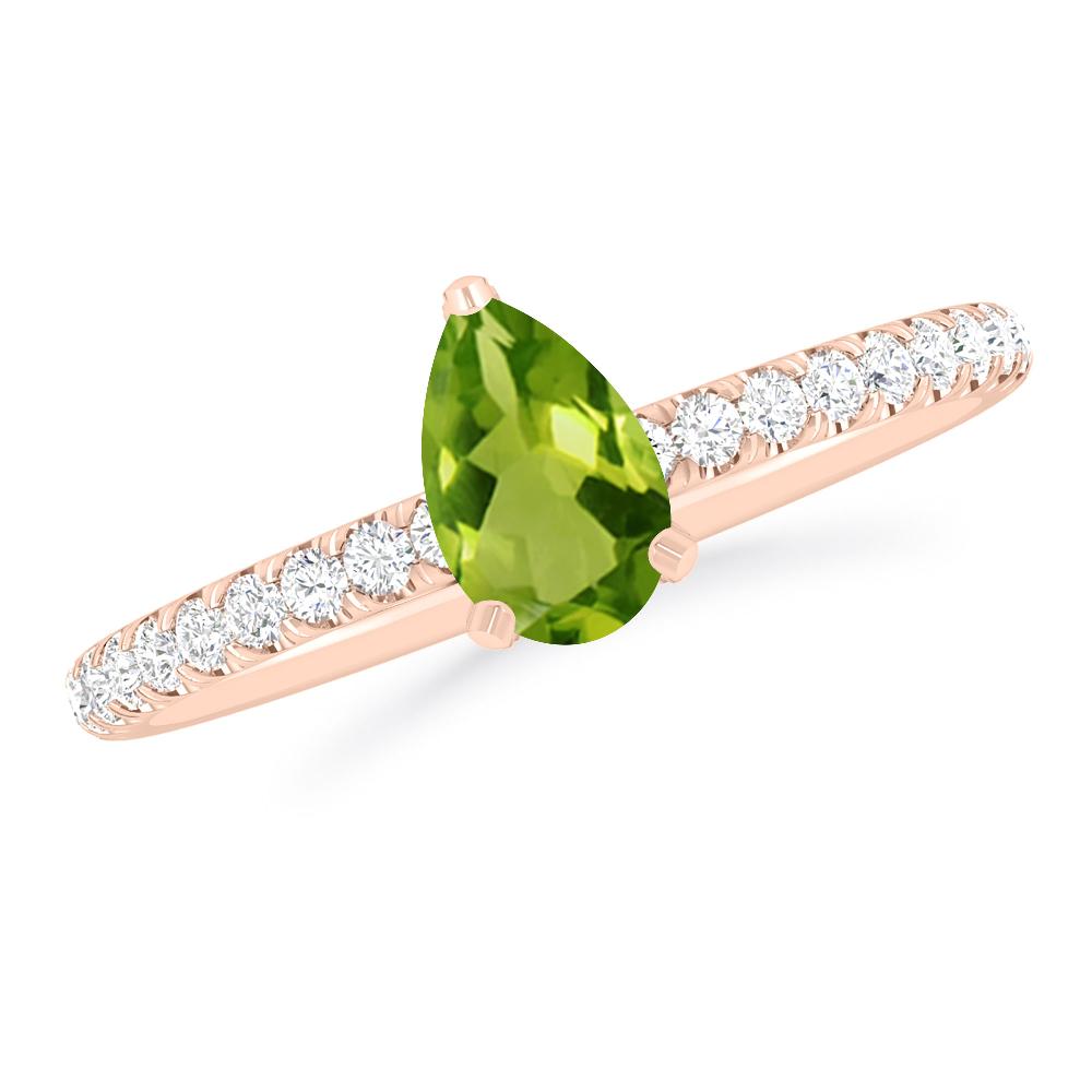 Rose Gold - Peridot