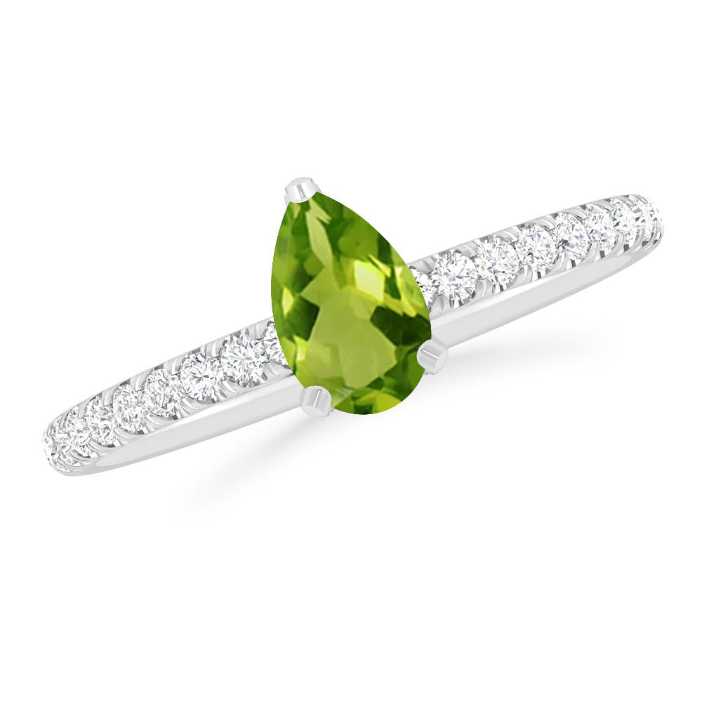 White Gold - Peridot