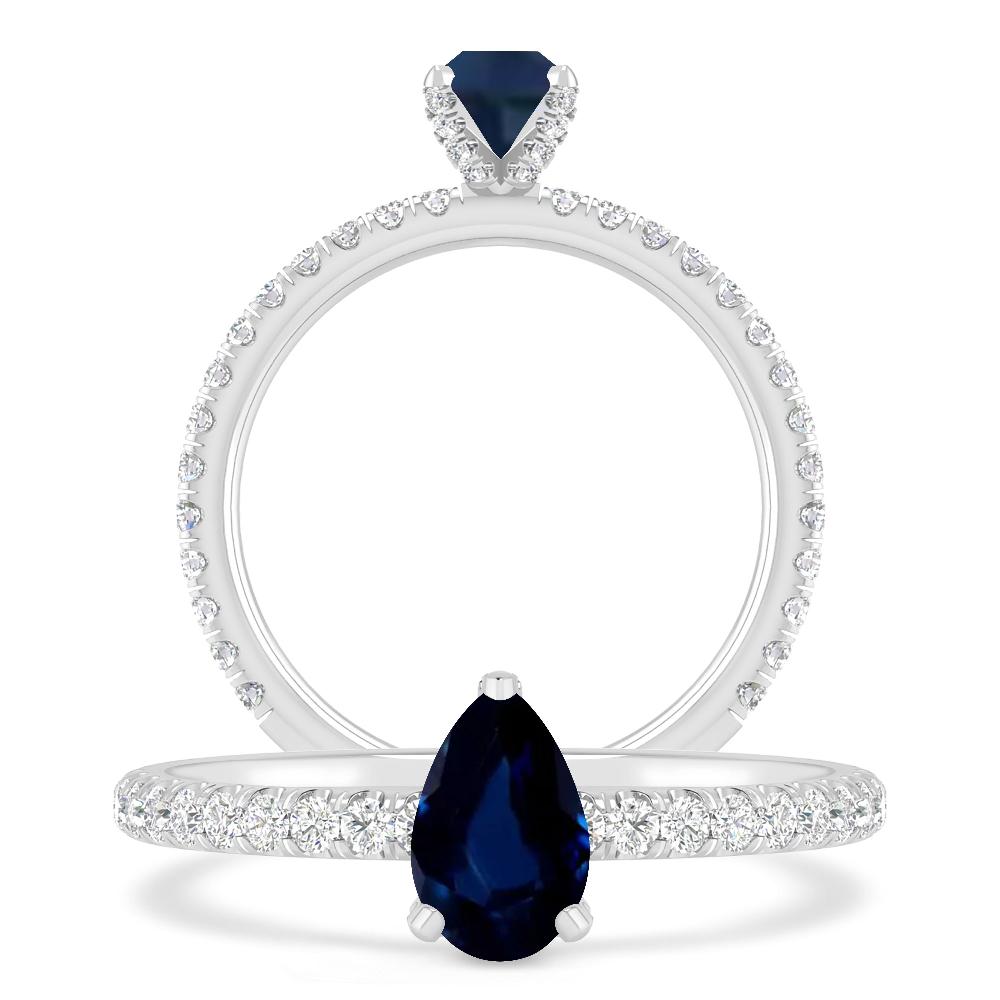 White Gold - Sapphire