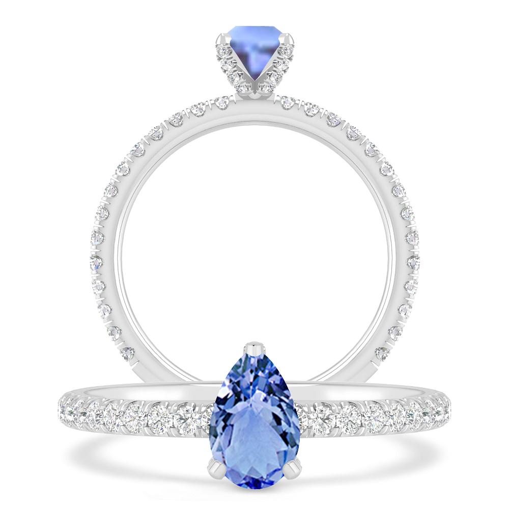 White Gold - Tanzanite