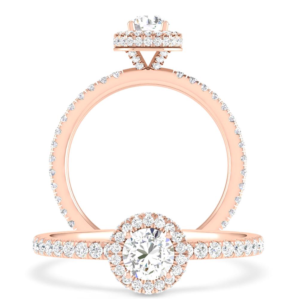 Rose Gold - Diamond