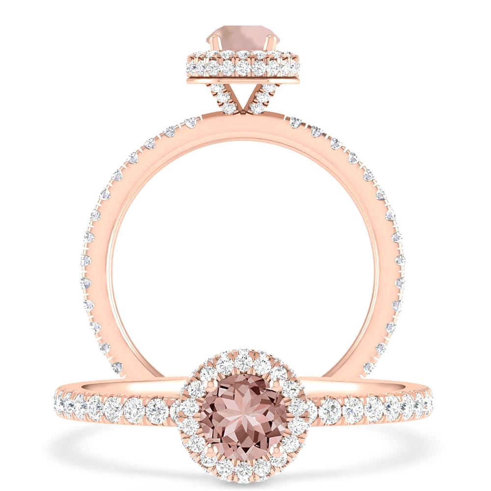 Rose Gold - Morganite