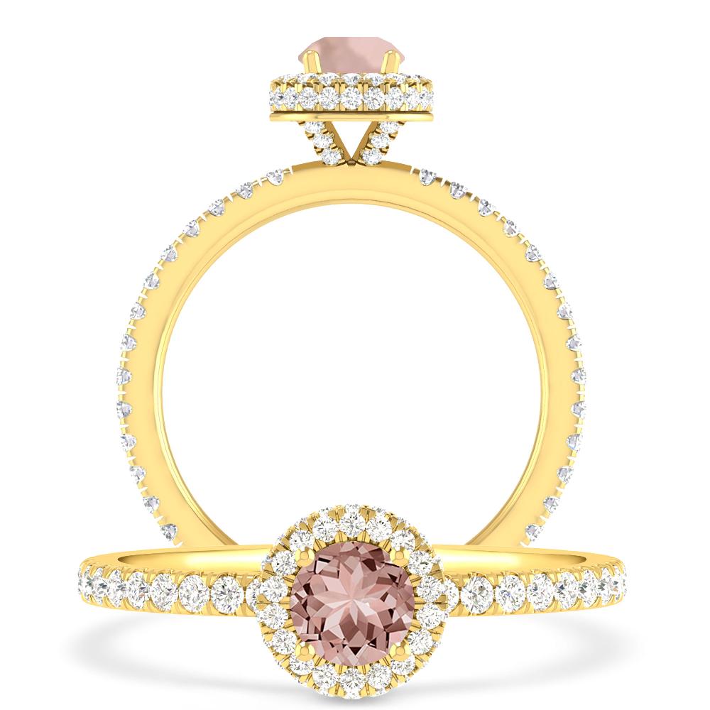 Yellow Gold - Morganite