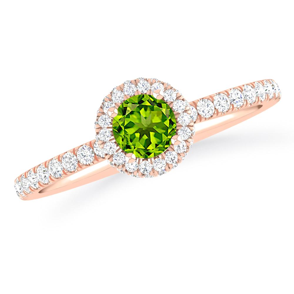 Rose Gold - Peridot