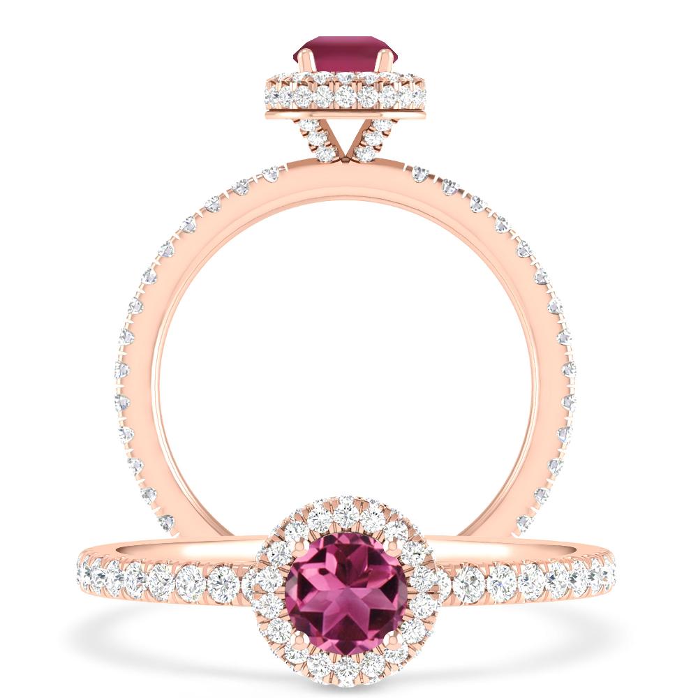 Rose Gold - Pink Tourmaline