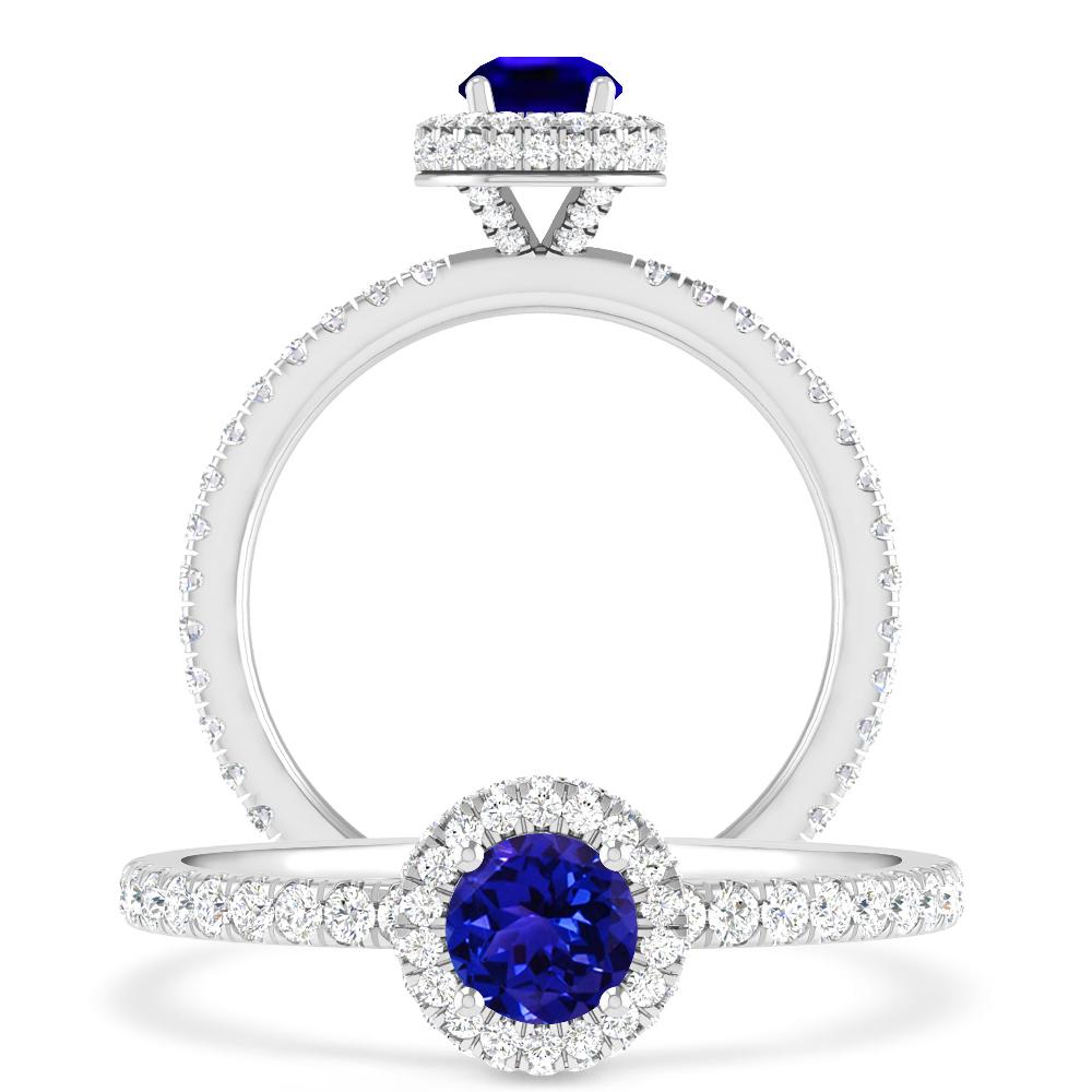 White Gold - Tanzanite