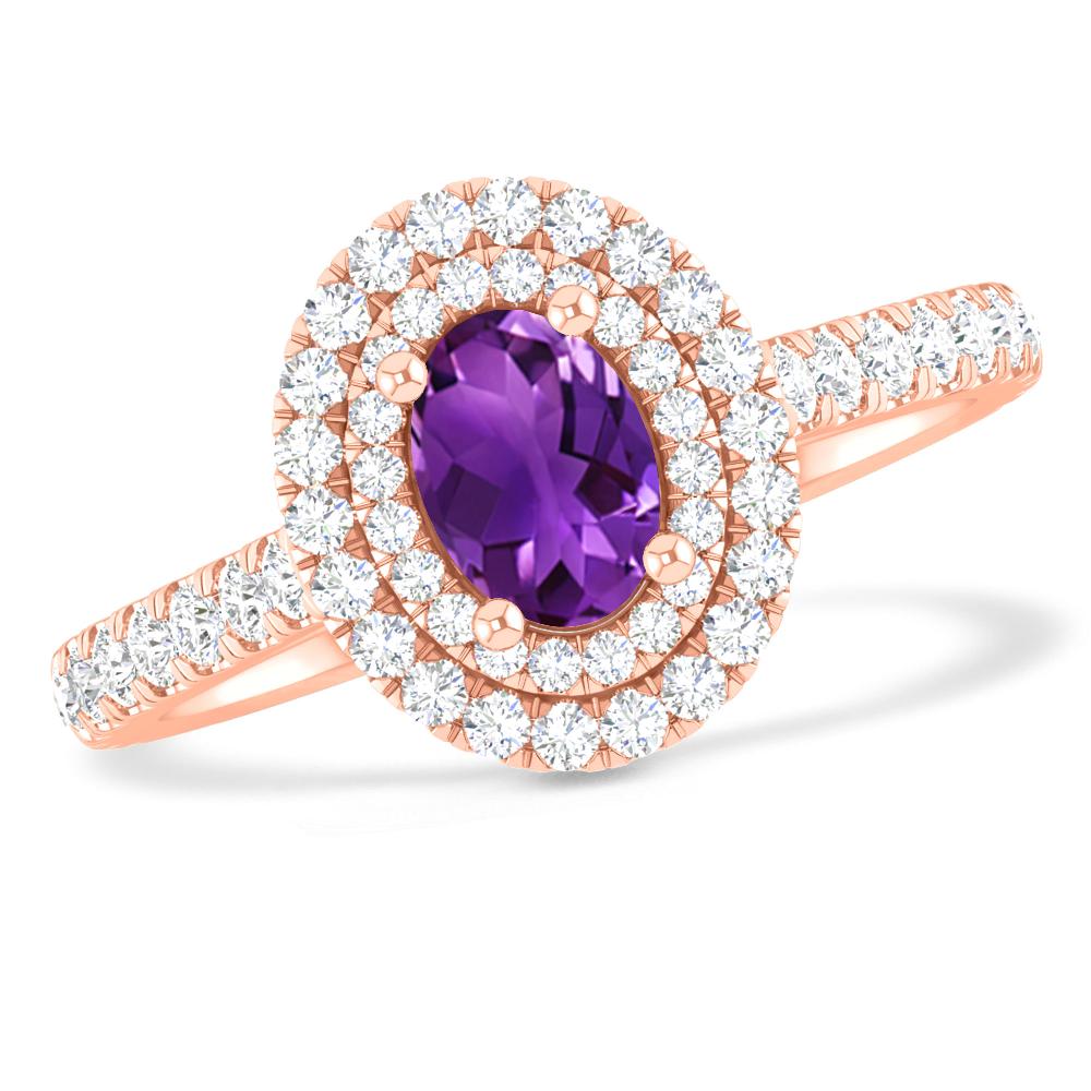 Rose Gold - Amethyst