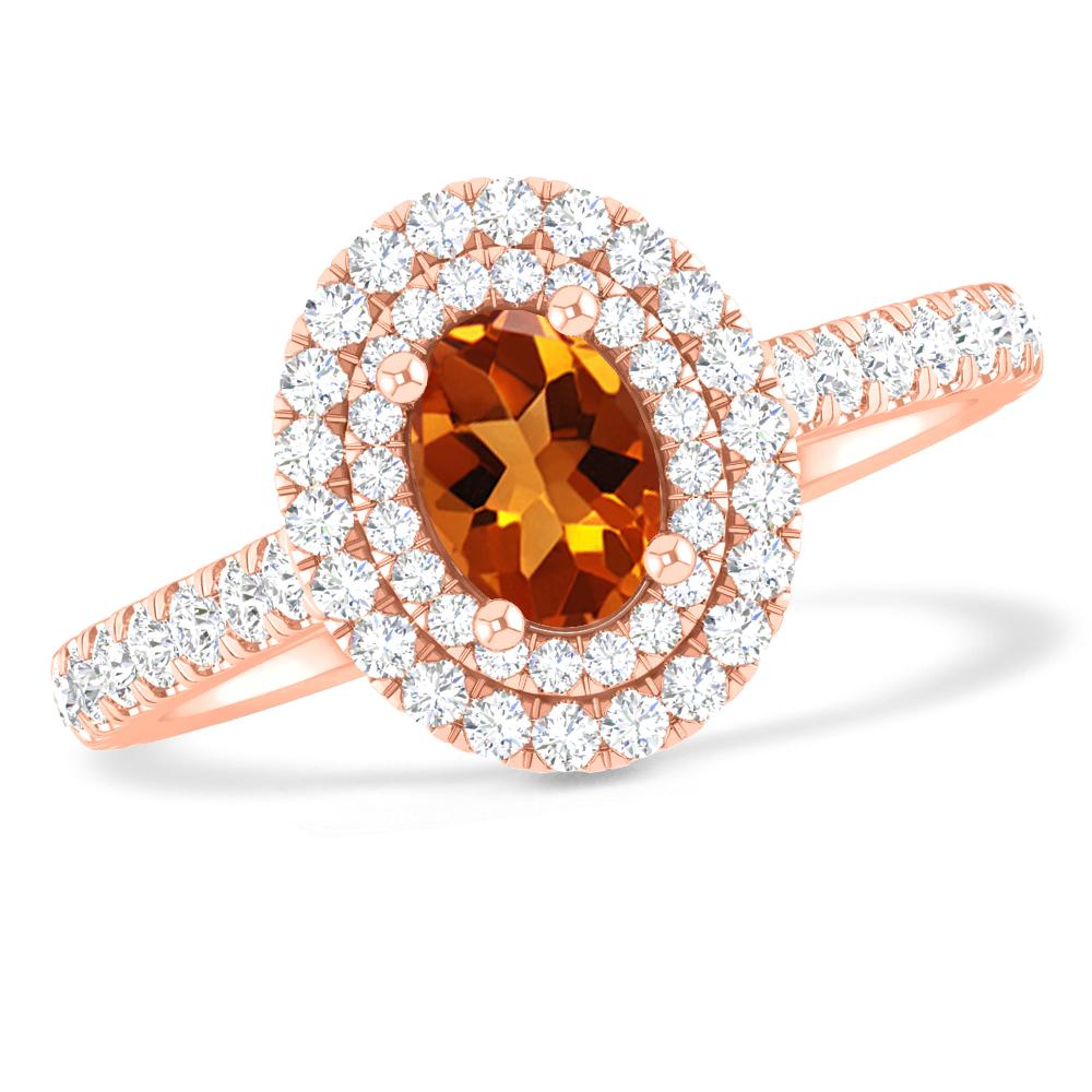 Rose Gold - Citrine