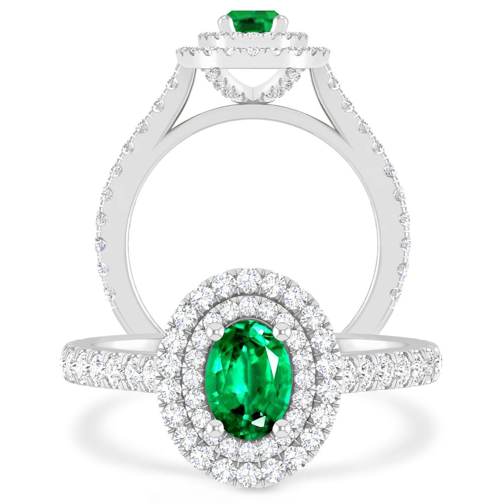 White Gold - Emerald