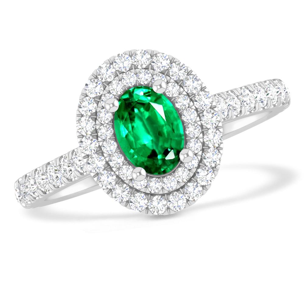 White Gold - Emerald