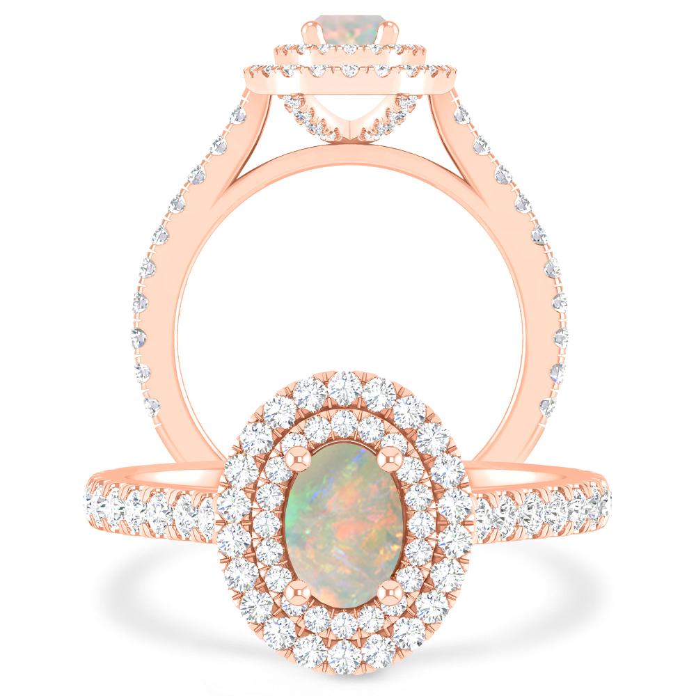 Rose Gold - Opal